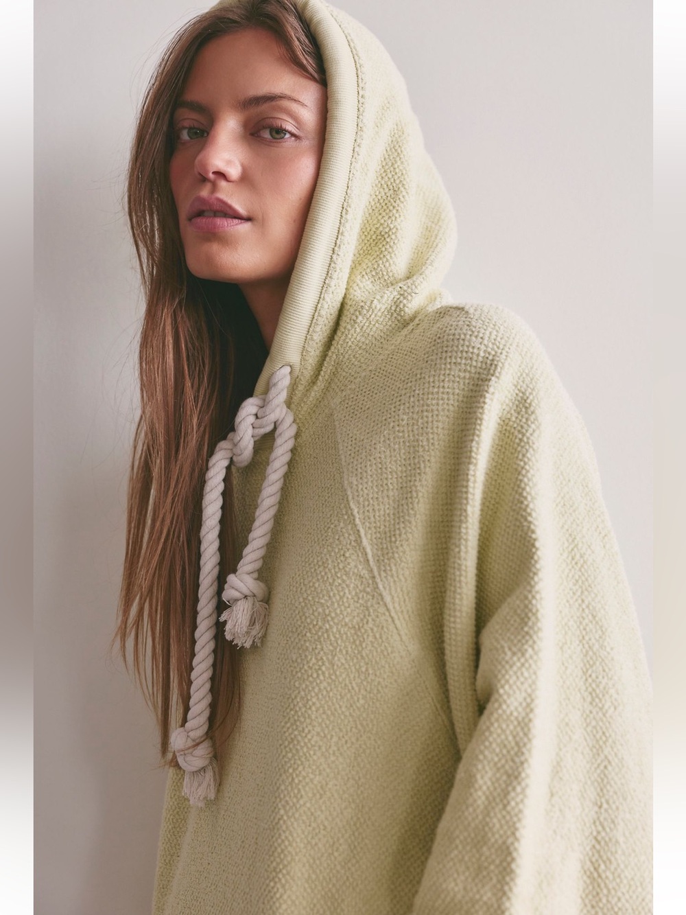 NWT FREE PEOPLE LOOPED IN HOODIE - Picture 2 of 4